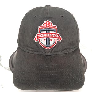 Gorra vintage New Era del Toronto FC: snapback negro de la MLS
