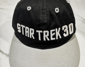 Casquette American Needle Star Trek Captain Kirk - Modèle Blockhead 1994 - Taille Réglable - Vintage