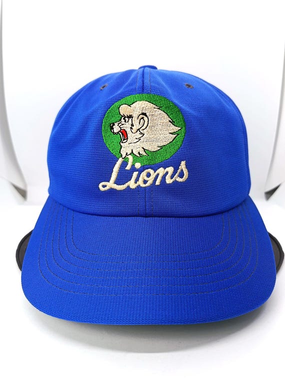 SEIBU Lions キャップ Mサイズ 青 Vintage Seibu Lions Baseball Cross Cap – Tokyo Japanese Baseball