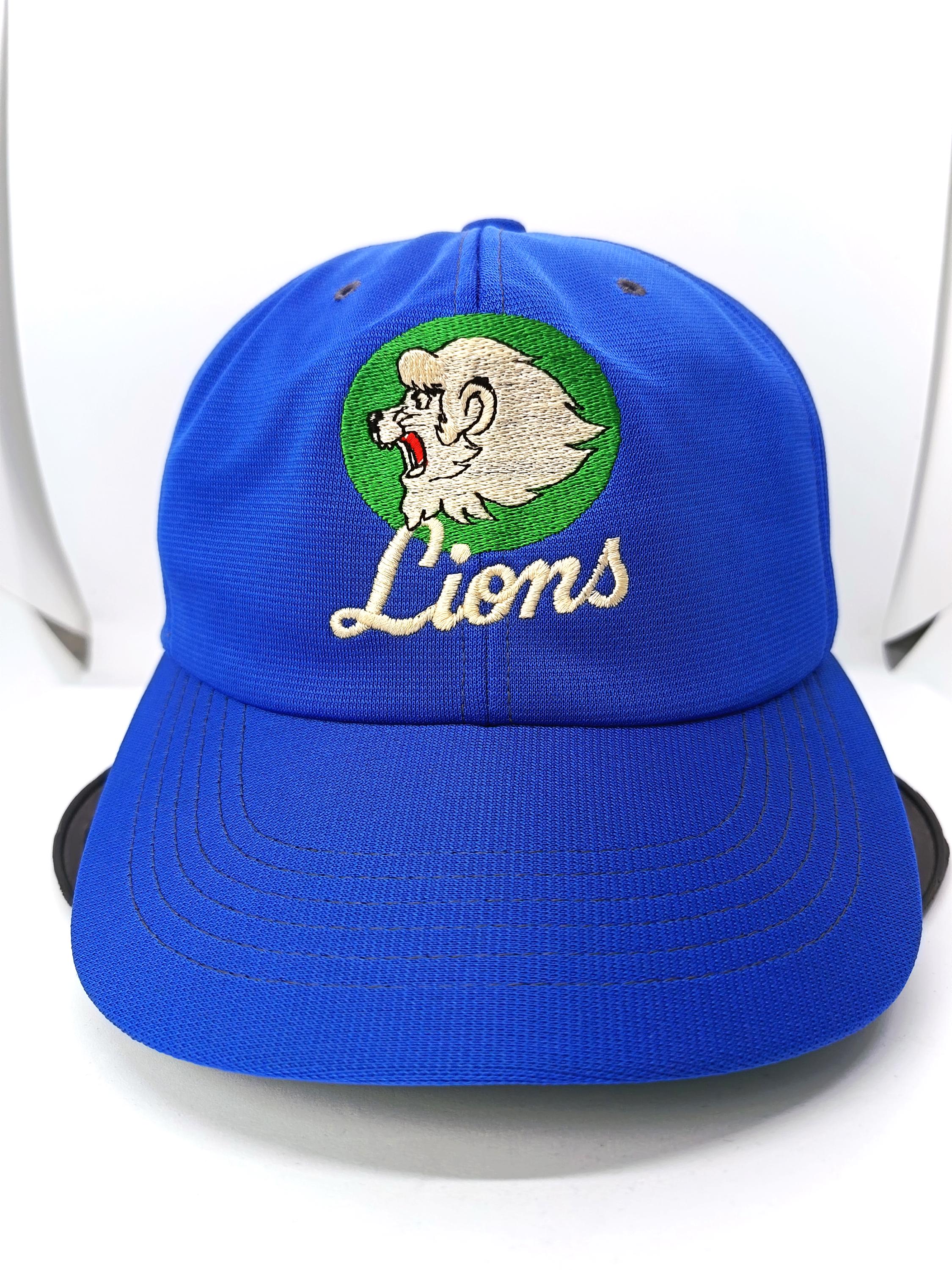 SEIBU Lions キャップ Mサイズ 青 Vintage Seibu Lions Baseball Cross Cap – Tokyo Japanese Baseball