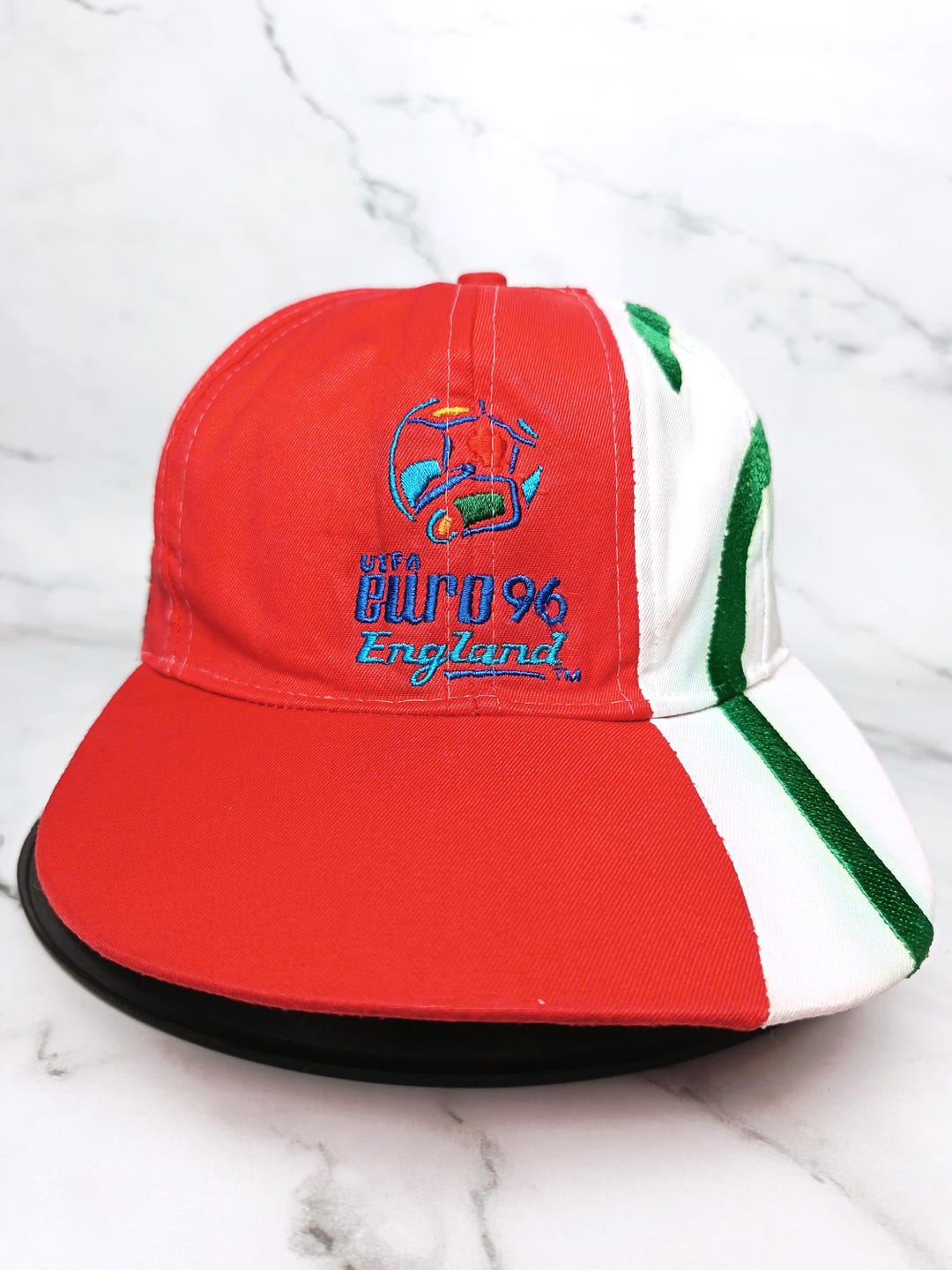 Vintage EURO 96 Football Hat – UEFA England Tournament Cap - Etsy UK