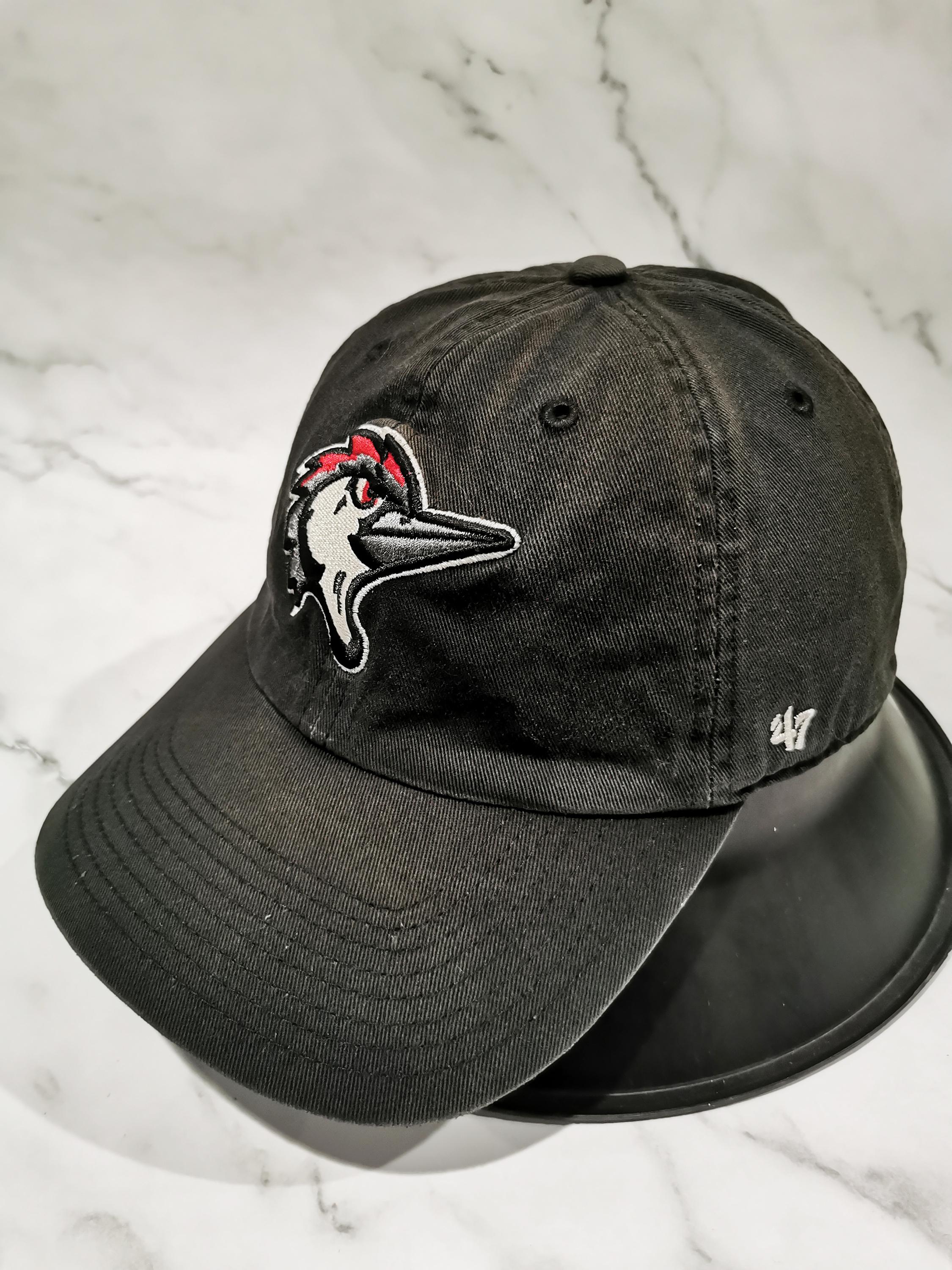 Used Fayetteville Woodpeckers 47 Brand Milb Baseball Hat – Black