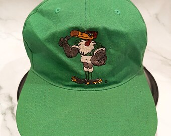 Vintage Tokyo Verdy Snapback Hat: J.league Soccer Mascot Cap