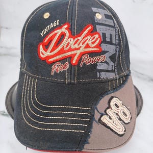 Vintage Dodge HEMI Fire Power Hat, Choko V8 Hemispherical, Mopar