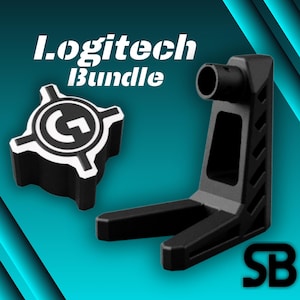 Logitech QR Bundle - Logitech Wheel Stand And Dust Cover - Logitech QR, Logitech G29, G920, G923, Pro DD11 - Simracing Accessories