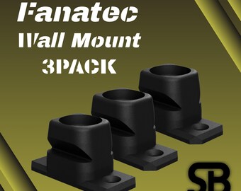 Fanatec QR2 3 Pack Wandhalterung - Fanatec QR2, CSL DD, DD1, DD2, CSL Elite