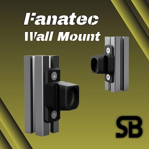 Fanatec QR2 Wall Mount - Fanatec QR2, CSL DD, DD1, DD2, CSL Elite