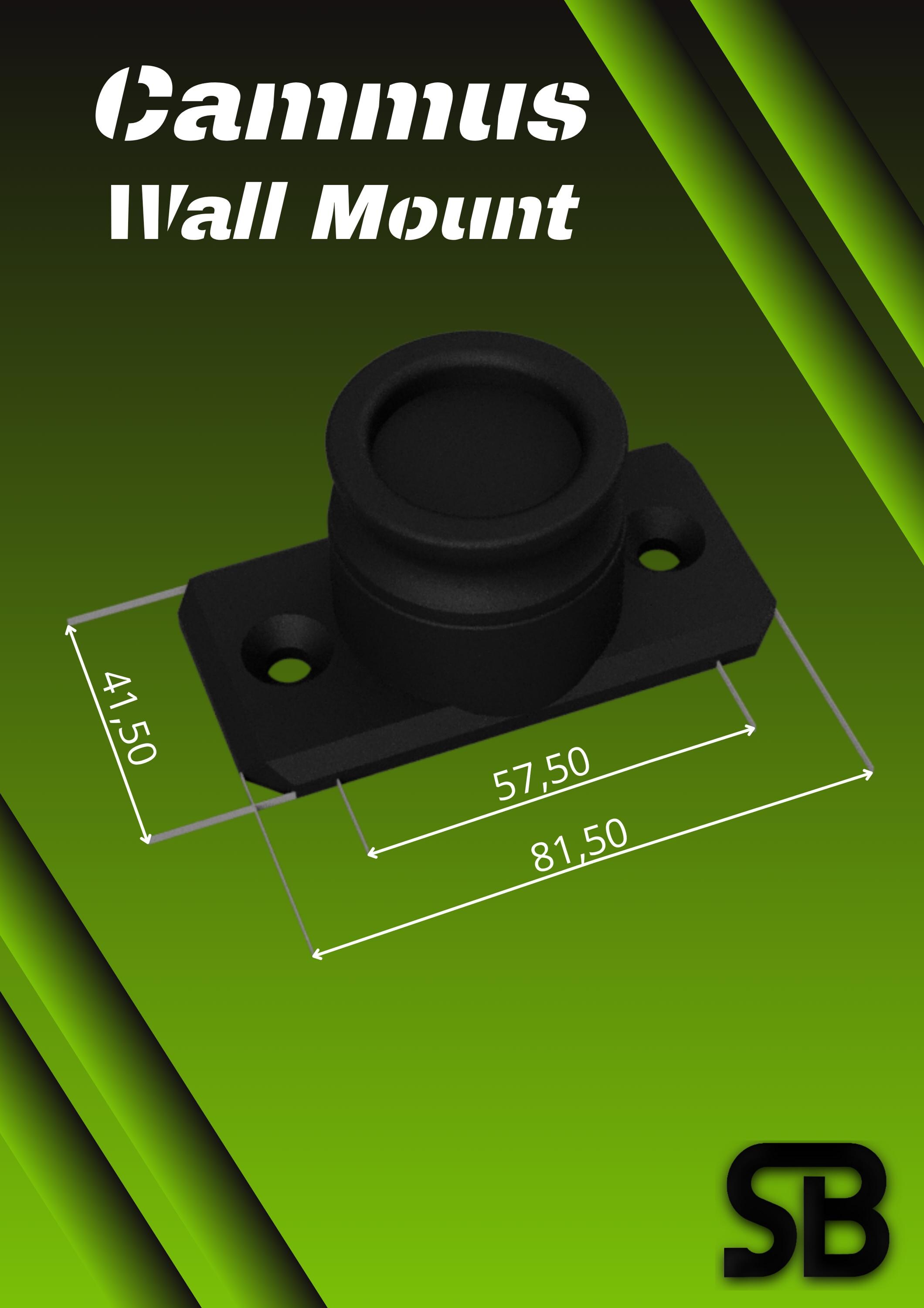 CAMMUS DDWB マウントセット Cammus QR 3PACK Wall Mount - Cammus DD GT1 15 Nm, DDWB 15 Nm, C5 5