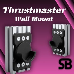 Thrustmaster QR Wall Mount - Thrustmaster Qr T300, Tx, TS-Pc Racer, TS-Xw, T-Gt Base -Simracing Accessories