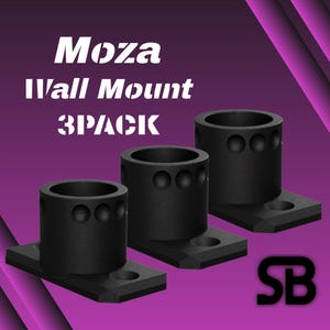 Moza QR 3 Pack Wall Mount - Moza, R9, R12, R16, R21