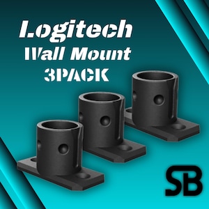Logitech QR 3PACK Wall Mount - Logitech QR, Logitech G29, G920, G923, Pro DD11 -Simracing Accessories