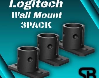 Logitech QR 3PACK Wall Mount - Logitech QR, Logitech G29, G920, G923, Pro DD11 -Simracing Accessories