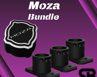 Moza QR Bundle - Moza QR 3 Pack Wall Mount And Dust Cover QR - Moza, R9, R12, R16, R21