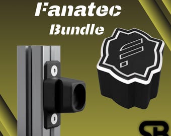 Fanatec QR2 Bundle - Fanatec QR2 Wall Mount And Dust Cover QR2 - Fanatec QR2, CSL DD, DD1, DD2, CSL Elite