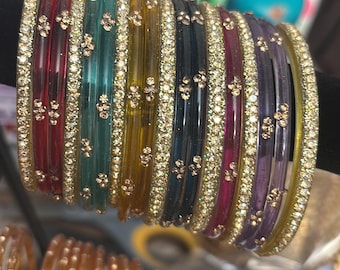 Multicolor kashmiri bangles