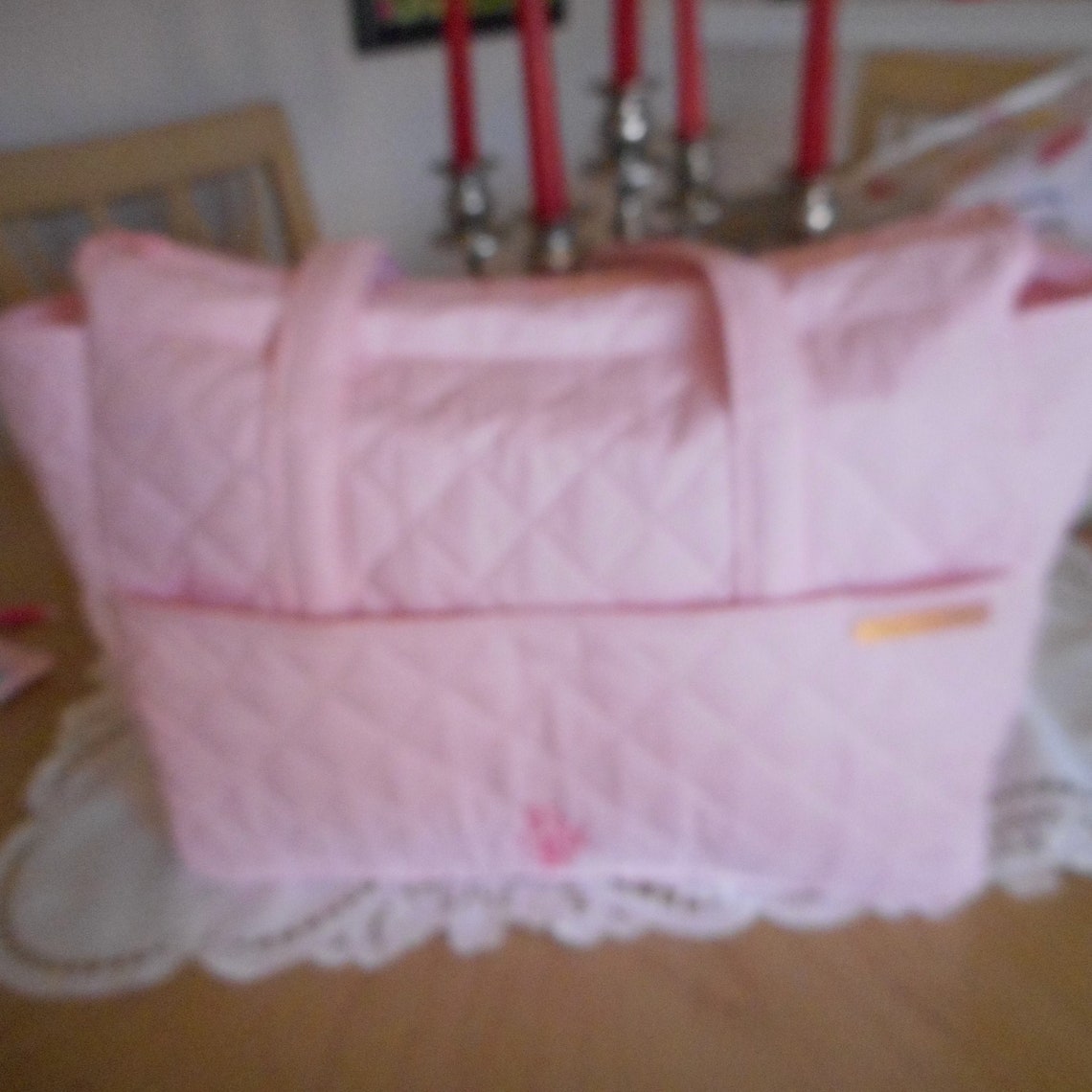 It is a Girl Diaper Bag Special Sale Diaper Bag Pink Diaper Etsy