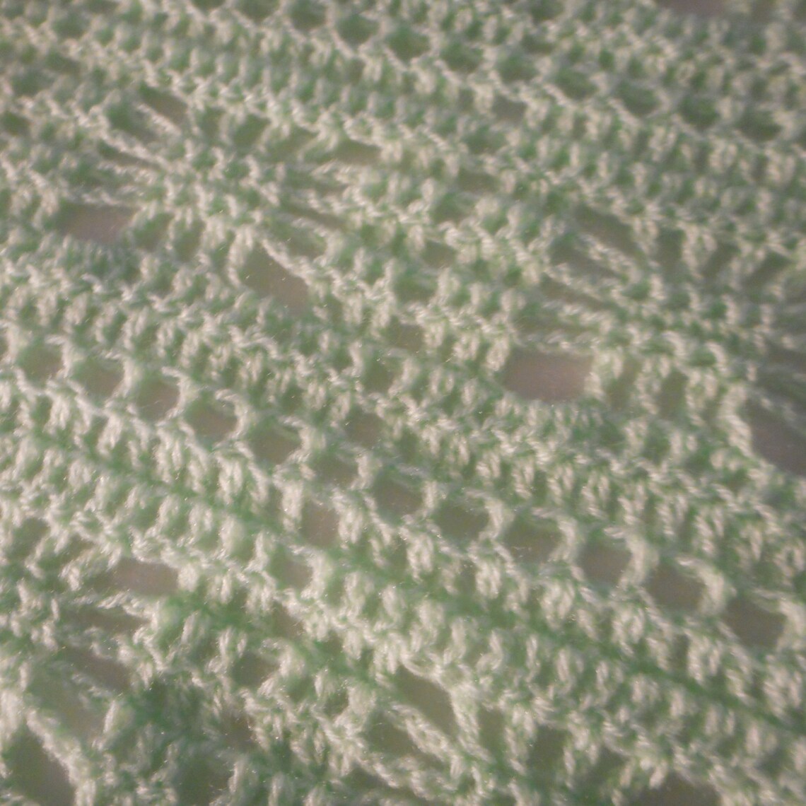 Baby Blanket Lime Green Baby Blanket Hand Crochet Baby Trow Etsy