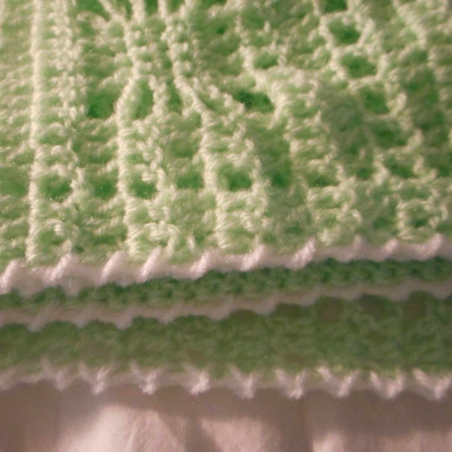 Baby Blanket Lime Green Baby Blanket Hand Crochet Baby Trow Etsy