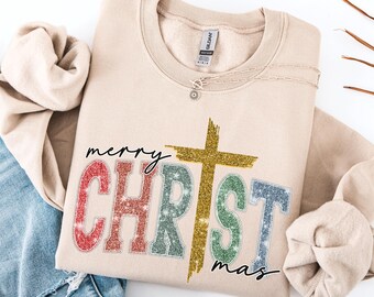 Merry Christmas Sweatshirt, Merry Christmas Family Shirt, Womens Christmas Sweatshirt, Holiday Sweater, Merry Christmas Gift Shirt