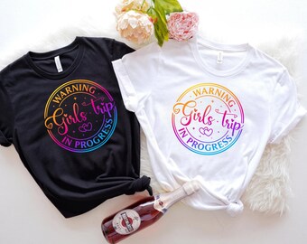 Girls Trip in Progress Shirt, Girls Trip Cheaper Than Therapy, Girls Weekend, Girls Vacation Shirt,Girls Weekend Trip,Vacay Mode Shirt