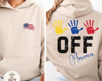 Hands Off Protest Sweatshirt, Political Activism Hoodie, Human Rights Free Speech Equality Shirt