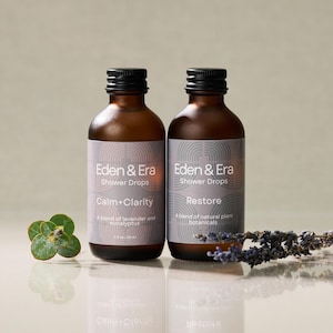Shower Essence Drops | Shower Steamers | Shower Drops | Aromatherapy for your Shower | Scent your Daily Ritual | Eden & Era