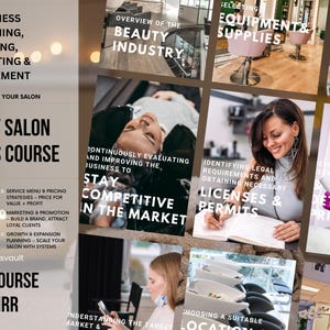 Beauty Salon Business Course | Start & Grow Your Salon | Business Planning, Pricing, Marketing, Management (MRR)