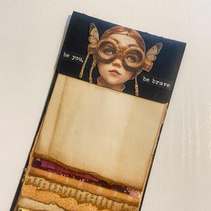 Bloco de recortes - Tema Steampunk Bloco de recortes para diários - Bloco de notas de papel para recortes - Blocos de notas vintage