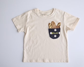 Bread Pocket Graphic Tee, Kids T-shirts, Toddler T-shirts
