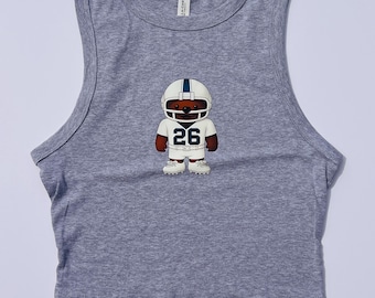Saquon Barkley Tee PSU Fan Outfit Penn State Football Wear T-Shirt Happy Valley Football Tailgate Game Day Outfit Eagles Fan