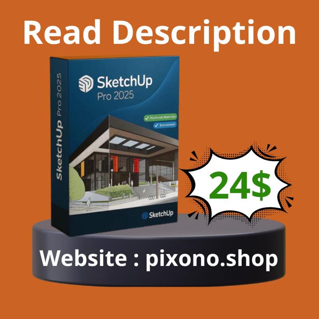 Sketchup Pro 2025 | 3D Design Software | Win/mac | Full Version ...