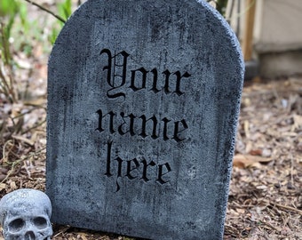 DG Tombstone - Your Name Here