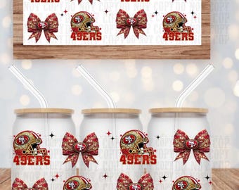 UVDTF Cup wrap |16oz Glass Can  | High Quality I Printed in house | Easy application | Transfer | Fits 15oz-17oz cup