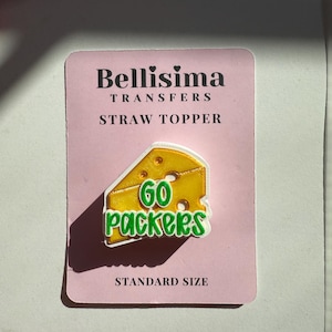 ビッグチーズ 3Dプリント ストロートッパー 標準および40オンスストローに対応 ストローチャーム カップアクセサリー