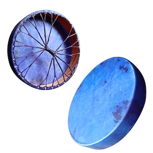 16&quot; Shaman Drum Goat Skin | Handmade Shaman Frame Drum for Sound Healing, Ritual & Meditation | Spiritual Gift for Shamanism with Beater