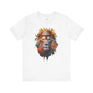 Lion King Graphic Tee: Unisex Cotton Lion T-Shirt