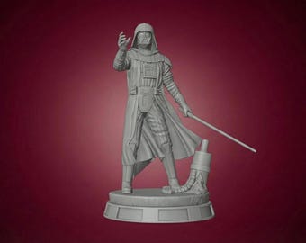 Darth Vader 3D-afdrukbaar figuur | Star Wars fanart STL-model (digitale download)