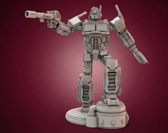 Transformers Optimus Prime FanArt STL Figure High-Quality 3D Printable Model | Detailed Digital File |Perfect for 3D Printing