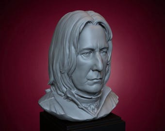 Harry Potter Severus Snape  FanArt STL Figure – High-Quality 3D Printable Model | Detailed Digital File | Perfect for 3D Printing