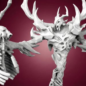Figura STL FanArt de Dota 2 Shadow Fiend: modelo imprimible en 3D de alta calidad / Archivo digital detallado / Descarga instantánea / Perfecta para impresión 3D