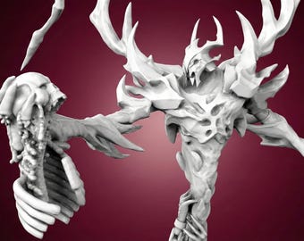 Dota 2 Shadow Fiend STL – High-Detail 3D Printable Model (Digital Download)