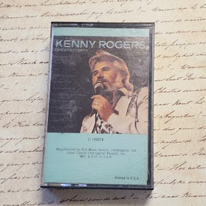 Kenny Rogers Greatest Hits Cassette