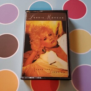 Lorrie Morgan Leave the Light On Cassette