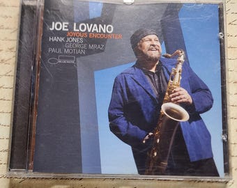 Joe Lovano Joyous Encounter Autographed CD