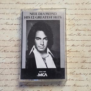Neil Diamond His 12 Greatest Hits Cassette