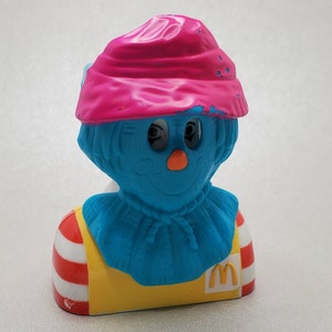 Ronald McDonald Scarecrow Mask Halloween McDonald&#39;s Happy Meal Toy 1998