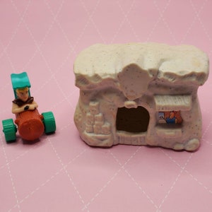 Flintstones Barney & Fossil Fill-Up McDonald&#39;s Happy Meal Toy 1993