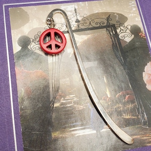 Red Stone Peace Bookmark