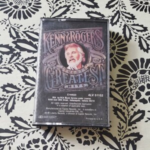 Kenny Rogers 20 Greatest Hits Cassette