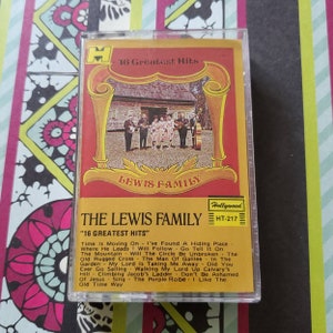 The Lewis Family 16 Greatest Hits Cassette